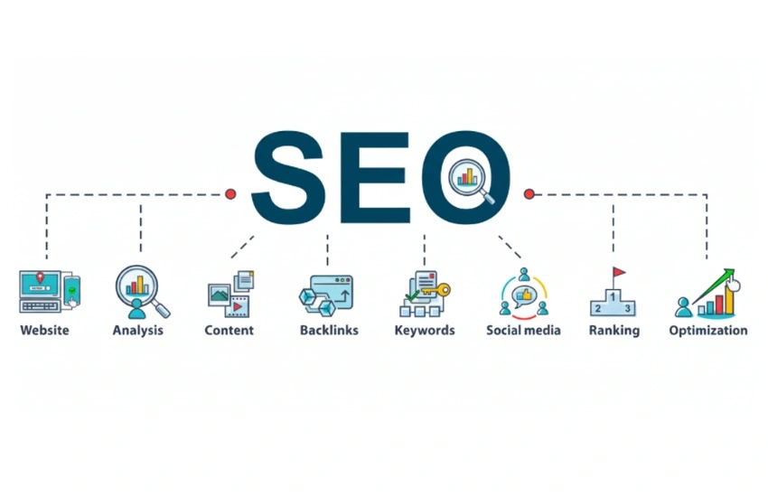 SEO Marketing Concept
