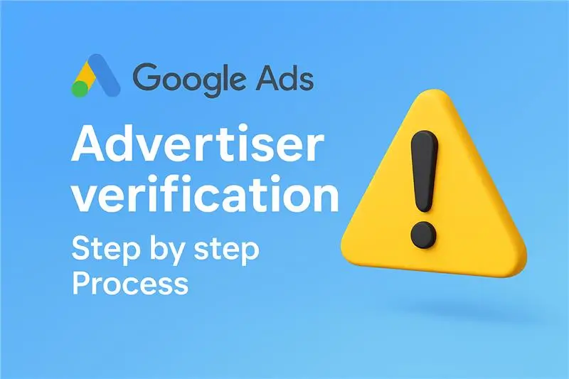 google advertiser verification