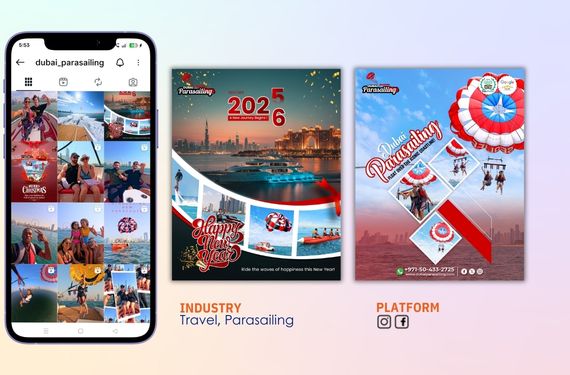 Dubai Parasailing Watersports Social Media Profile