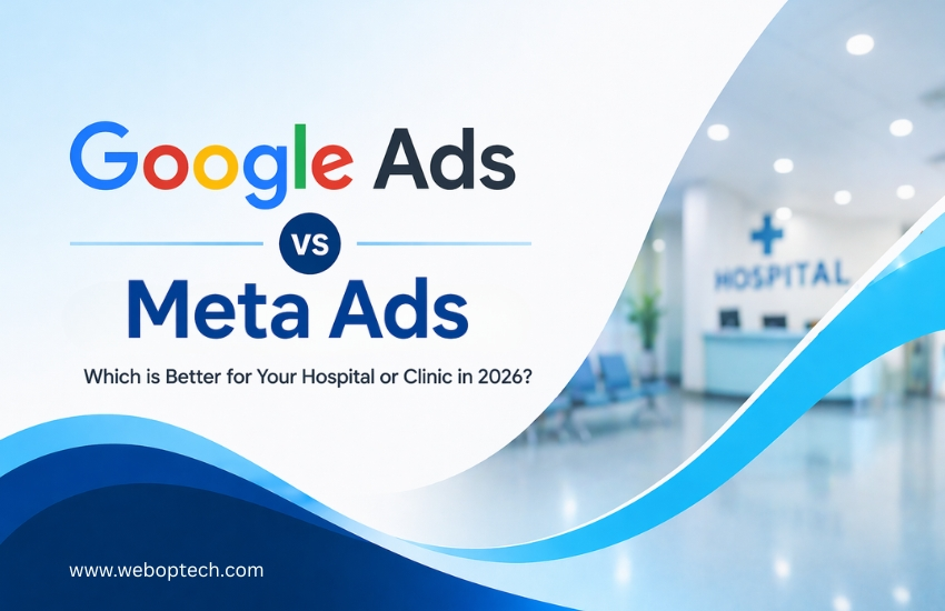 Google Ads vs Meta Ads Which is Better for Your Hospital or Clinic in 2026