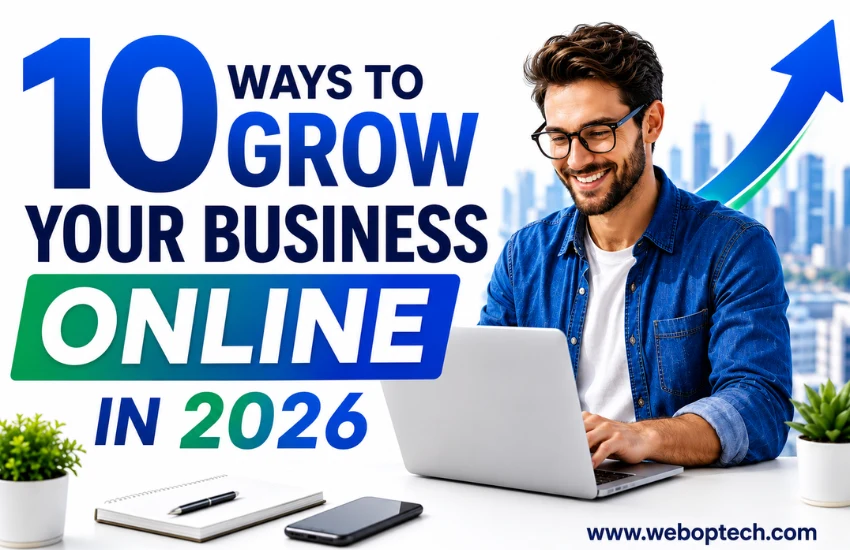 Grow your business online in 2026 tips
