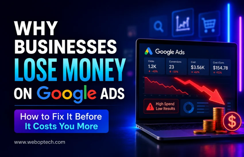 Google Ads mistakes silently draining your marketing budget