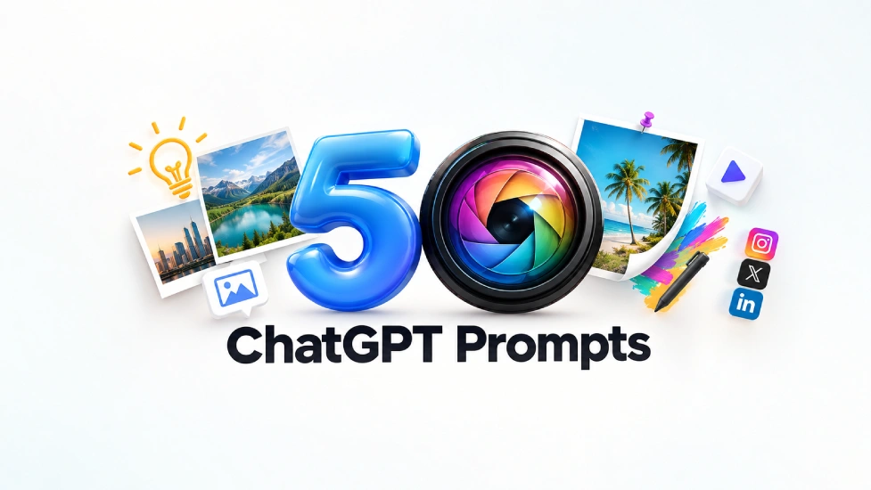 50 Viral Image Prompts for ChatGPT 2 ChatGPT Prompts for Creative AI Image Generation