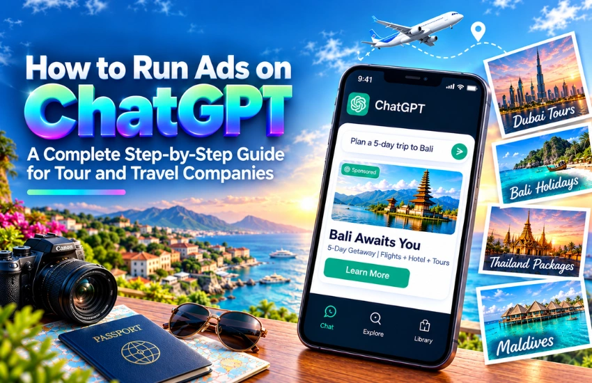 Step-by-step ChatGPT Ads guide for tour and travel companies